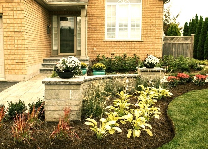 Front Yard Concrete Pavers in Toronto